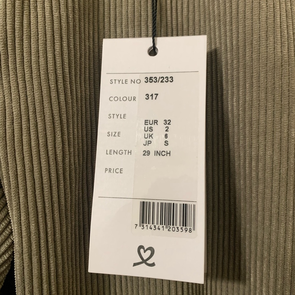 Daily Sports Olive Corduroy Pants - Picture 3 of 9
